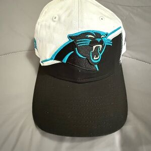 Carolina Panthers Black and White Cap - NEW